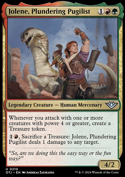 Jolene, Plundering Pugilist